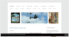 Desktop Screenshot of northluffenham.com